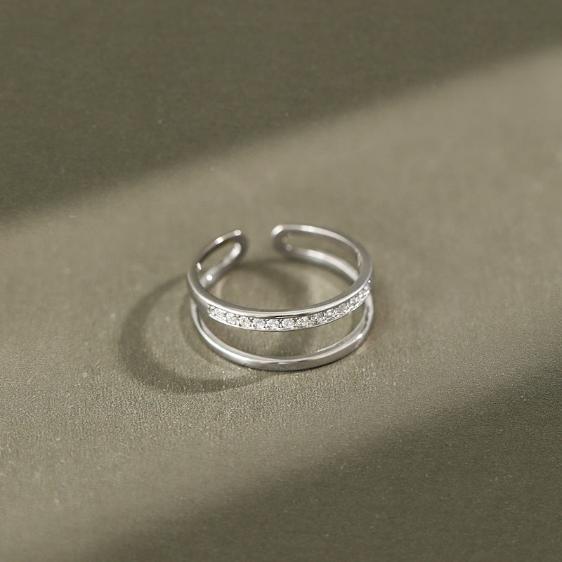 Double Layer Adjustable Ring