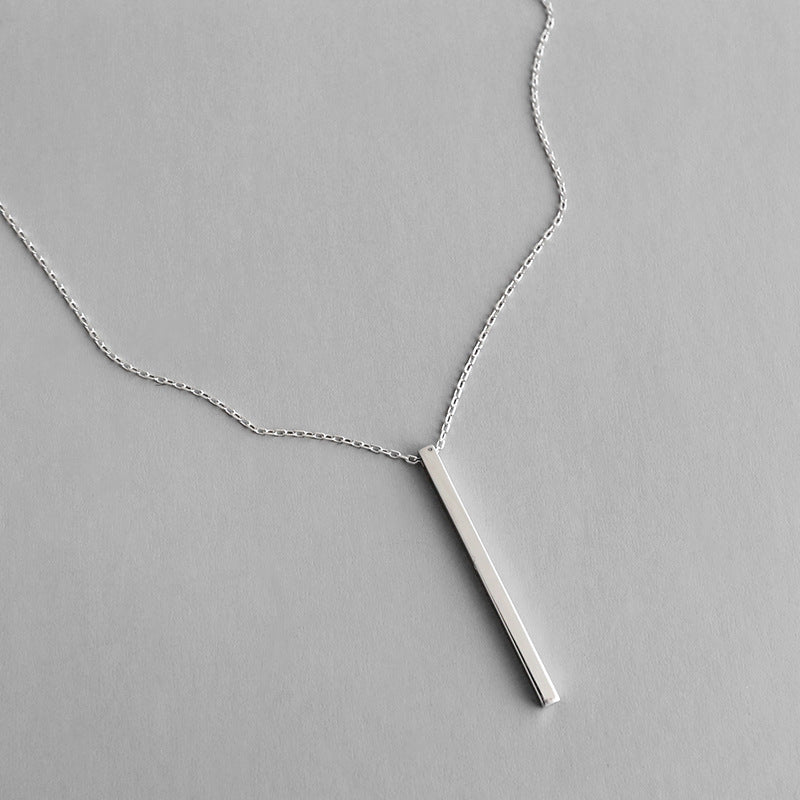 Geometry Square Bar Necklace