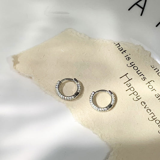 Mini Circle Hoop Earrings